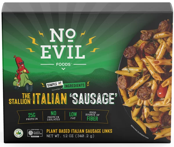 No Evil The Stallion Italian Sausage Links 340g