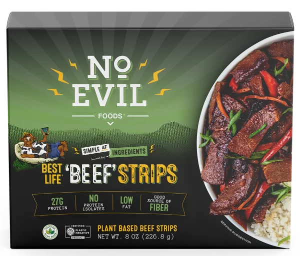 No Evil Best Life Beef Strips 226g