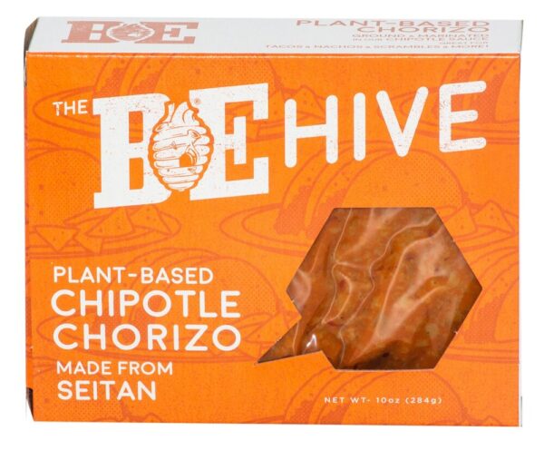 The BE-Hive Plant-Based Chipotle Chorizo Made from Seitan 284g