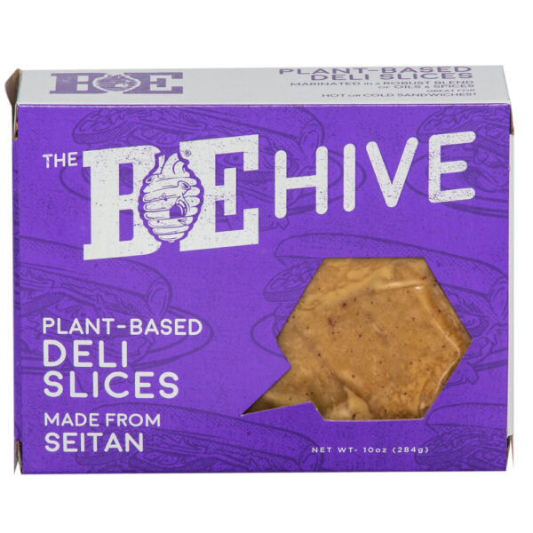 The BE-Hive Plant-Based Deli Slices Made from Seitan 284g