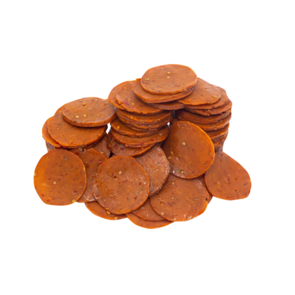 The BE-Hive Plant-Based Pepperoni Made from Seitan 227g - Image 3