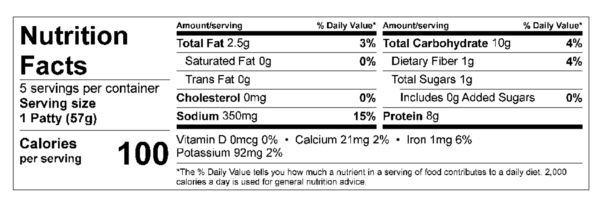 The BE-Hive Plant-Based Breakfast Sausage Made from Seitan and Quinoa 284g - Image 4