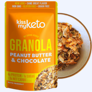 Kiss My Keto Granola Peanut Butter & Chocolate 270g