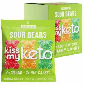 Kiss My Keto Gummies - Sour Bears 25g