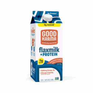 GOOD KARMA Flaxmilk + PROTEIN Unsweetened Vanilla 1.89L