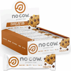 No Cow Peanut Butter Chocolate Chip Bar 60g