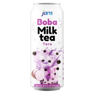 Jans Boba Milk Tea Taro 500ml