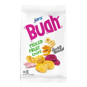 Jans Bua Mixed Fruit Chips 200g