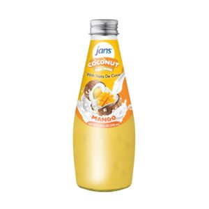 Jans Coconut Milk Drink with Nata De Coco Mango 290ml