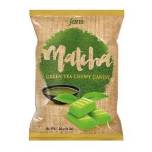 Jans Matcha Green Tea Chewy Candy 120g