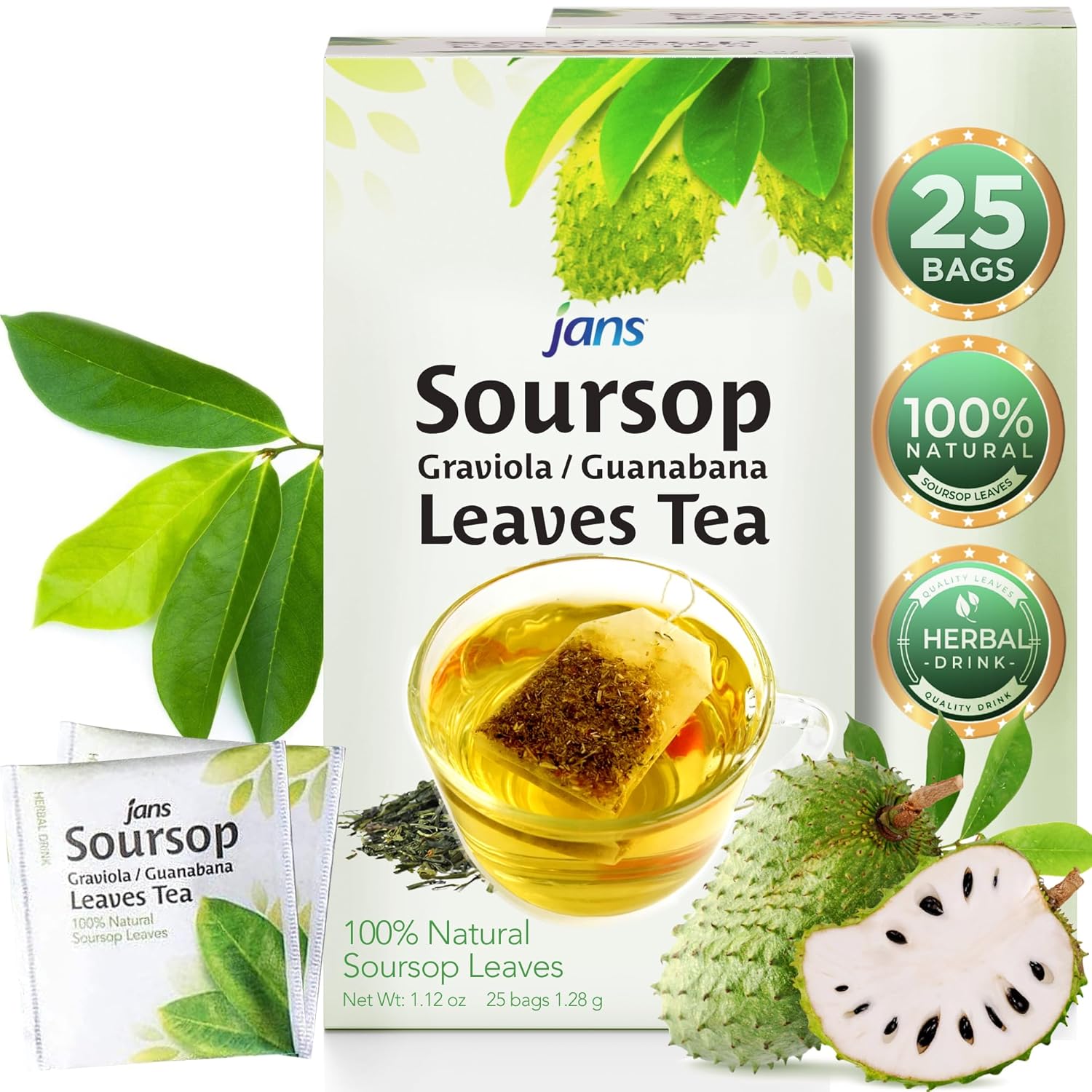 Jans Soursop Leaves Tea 36g