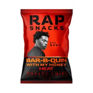 Rap Snacks Lil Baby Bar-B-Quin With My Honey Heat Potato Chips 71g