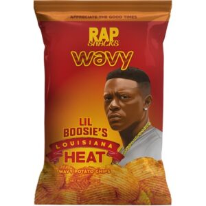 Rap Snacks Oowee Wavy Boosie Louisiana Heat Potato Chips 71g
