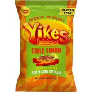 Yikes Chile Limon Rolled Corn Tortillas 113g