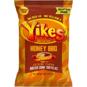 Yikes Honey BBQ Rolled Corn Tortillas 113g