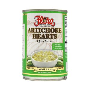 Flora Artichoke Hearts Quartered 397g