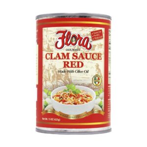 Flora Clam Sauce Red 425g
