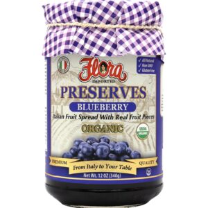 Flora Preserves Blueberry Organic 340g