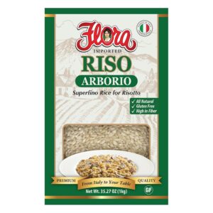 Flora Riso Arborio Superfino Rice for Risotto 1kg