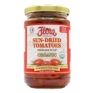 Flora Sun Dried Tomatoes Marinated In Oil Organic 290g