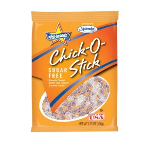 Atkinson's Sugar Free Chick-O-Stick Nugget Peg Bag 106g