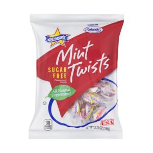 Atkinson's Sugar Free Mint Twists Peg Bag 106g