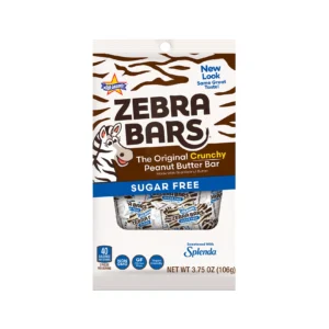 Atkinson's Sugar Free Zebra Bars Peg Bag 106g