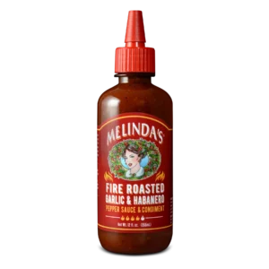 Melinda's Fire Roasted Garlic & Habanero Pepper Sauce 355ml