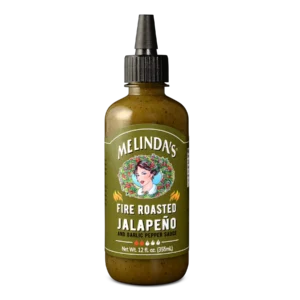 Melinda's Fire Roasted Jalapeno & Garlic Pepper Sauce 355ml