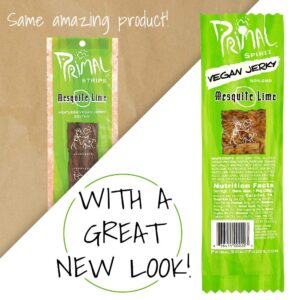 Primal Spirit Vegan Jerky Mesquite Lime Strips 28g